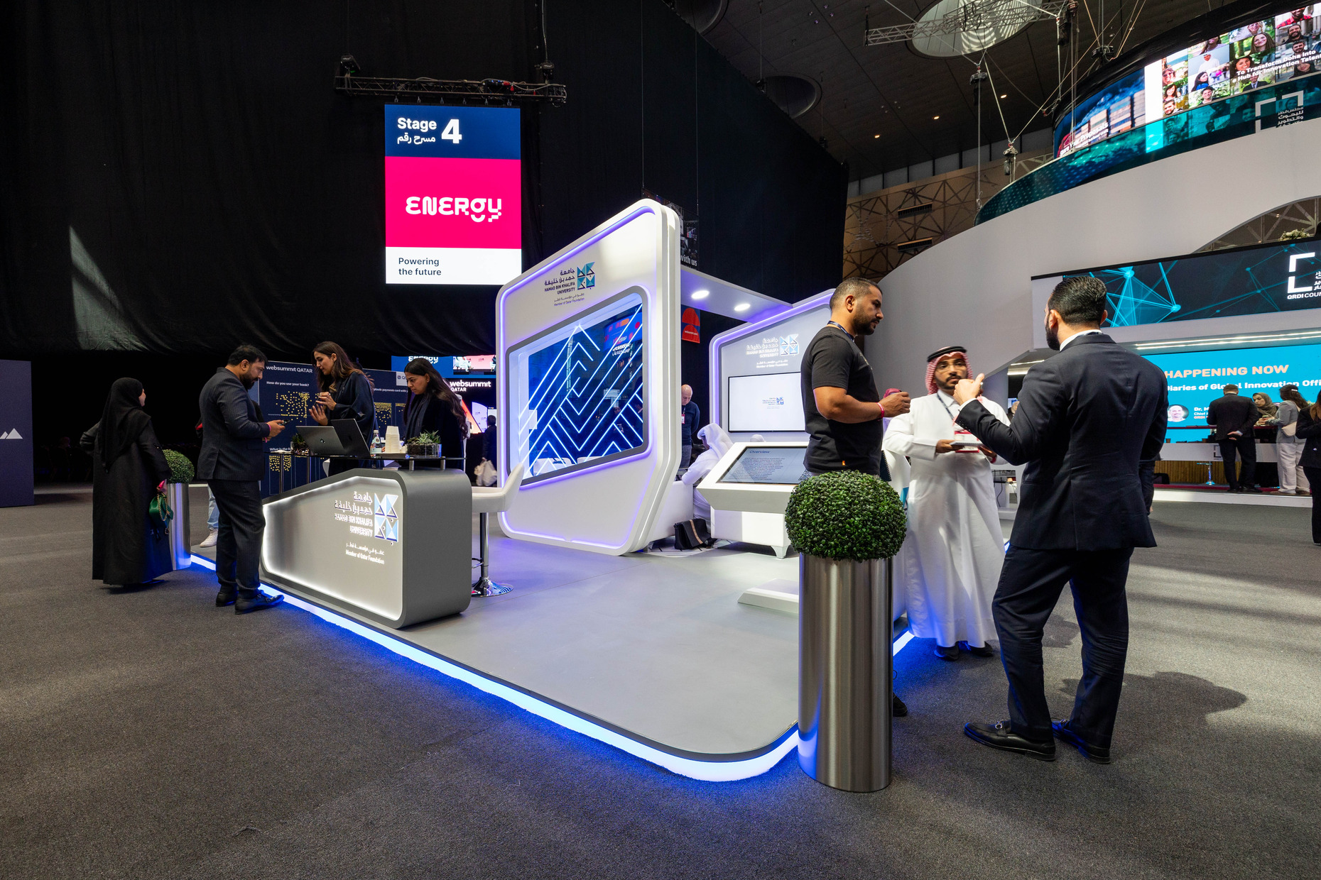 Qatar Foundation Wraps Up Successful Participation at the Inaugural Web ...