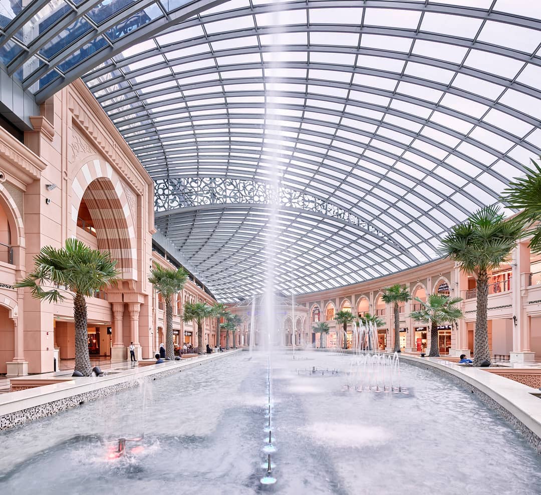 water fountain malls qatar