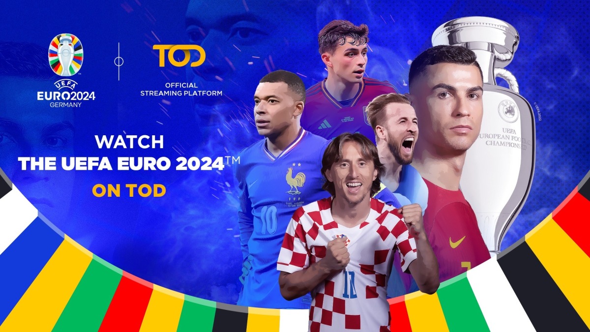 Watch UEFA Euro Cup 2024 online Stream TOD Qatar English Arabic Football LIVE