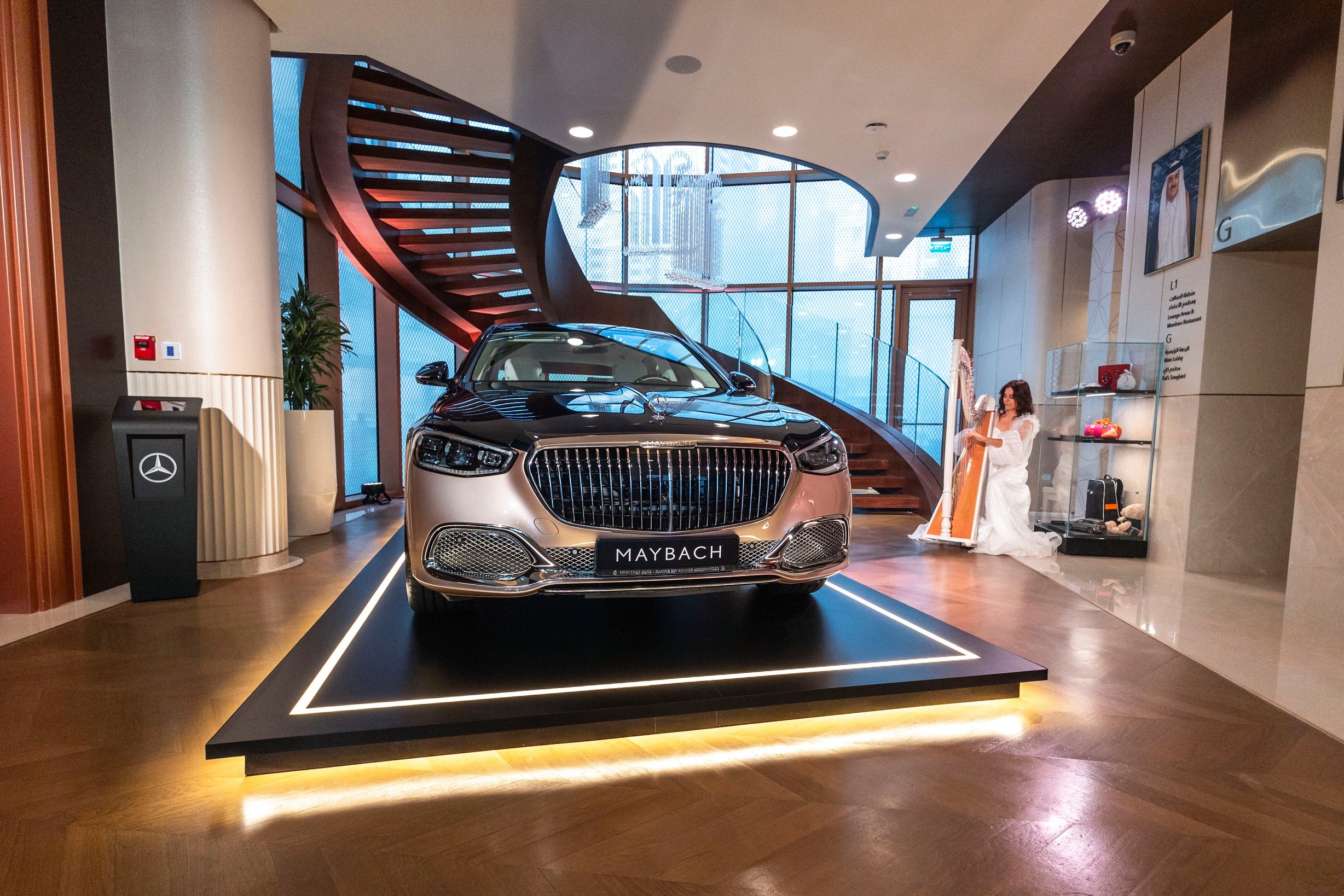 all electric luxury Mercedes Maybach EQS SUV Doha Qatar