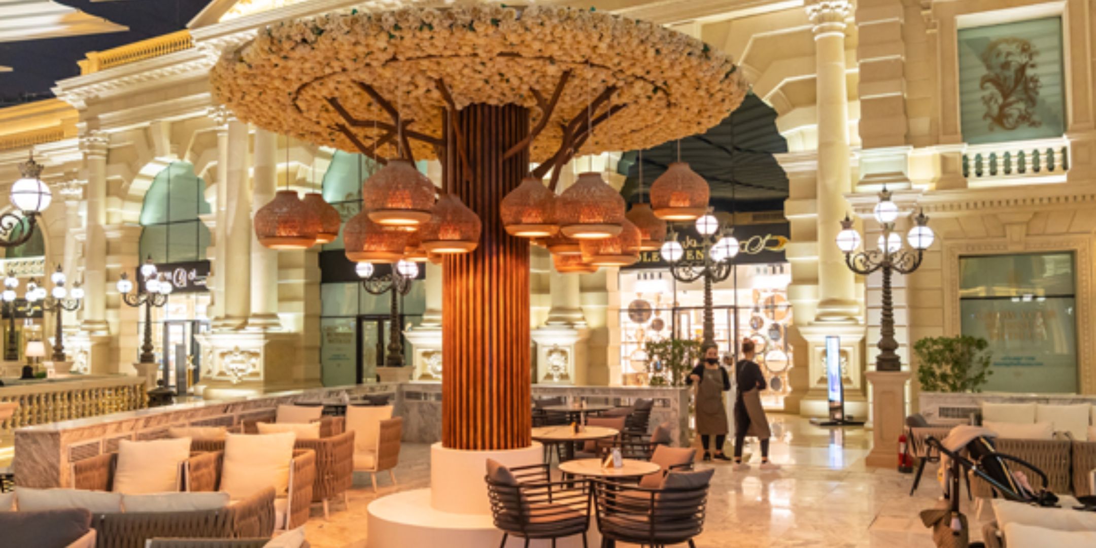 AlHazm Mall Cafes Restaurant Qatar
